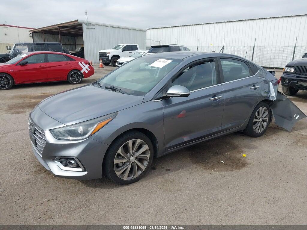 3KPC34A37KE055463 2019 HYUNDAI ACCENT photo no. 2