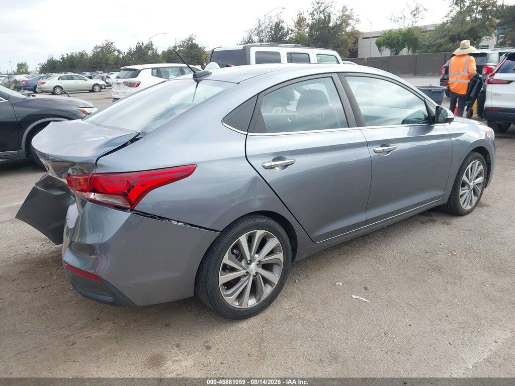 3KPC34A37KE055463 2019 HYUNDAI ACCENT photo no. 4