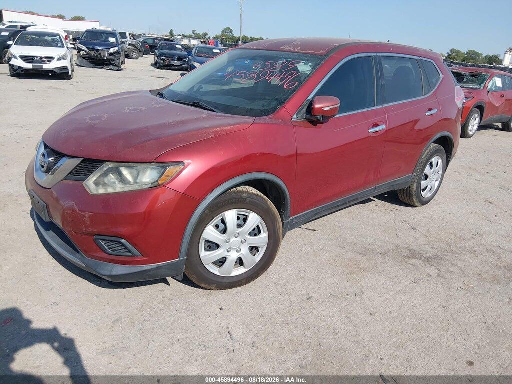 KNMAT2MT2FP589046 2015 NISSAN ROGUE photo no. 2