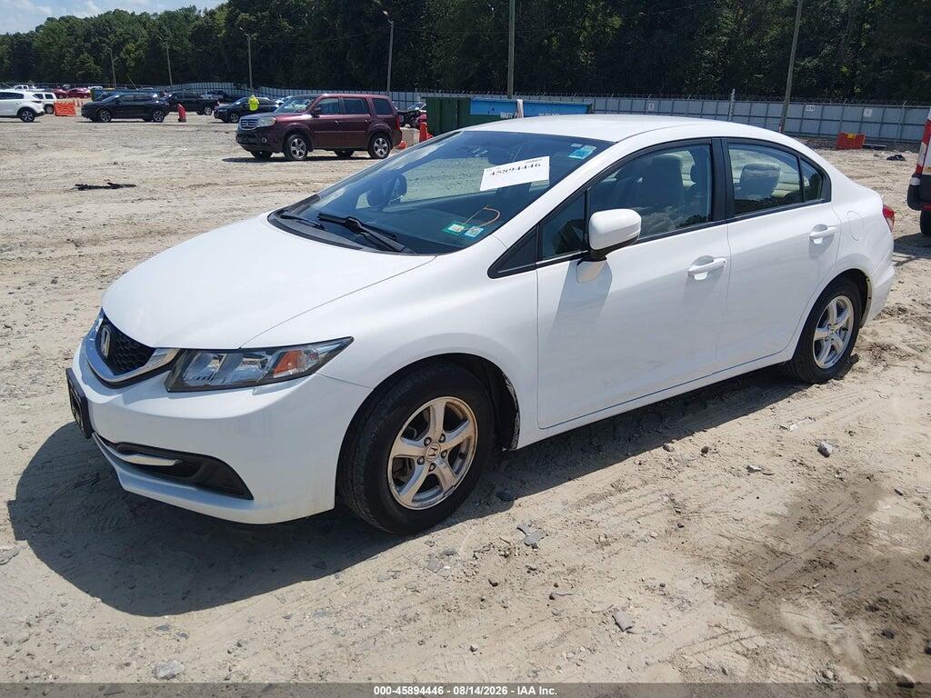 19XFB5F57FE000209 2015 HONDA CIVIC photo no. 2