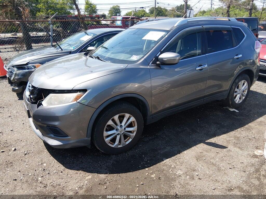 KNMAT2MVXFP511759 2015 NISSAN ROGUE photo no. 2