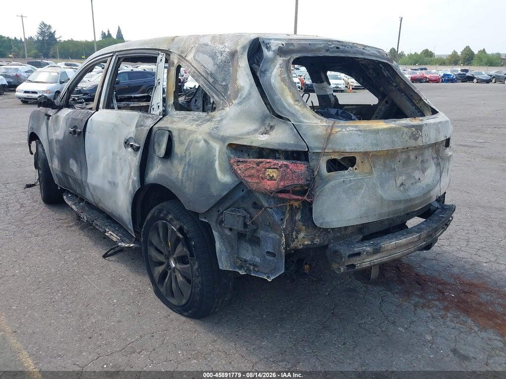 5FRYD4H46FB007050 2015 ACURA MDX photo no. 3