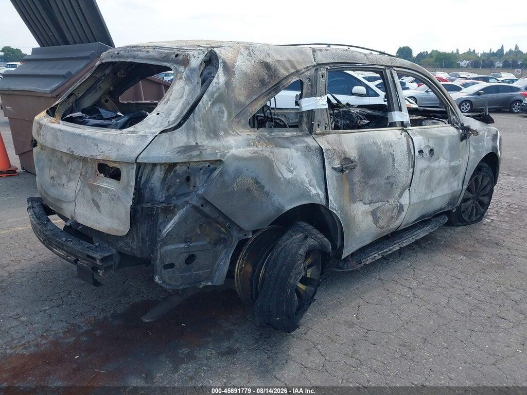 5FRYD4H46FB007050 2015 ACURA MDX photo no. 4
