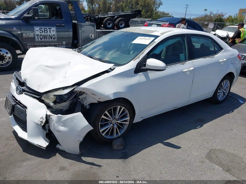 5YFBURHE1FP220358 2015 TOYOTA COROLLA photo no. 2
