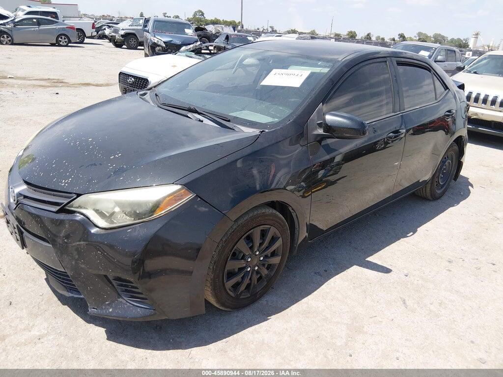 2T1BURHE3FC337455 2015 TOYOTA COROLLA photo no. 2
