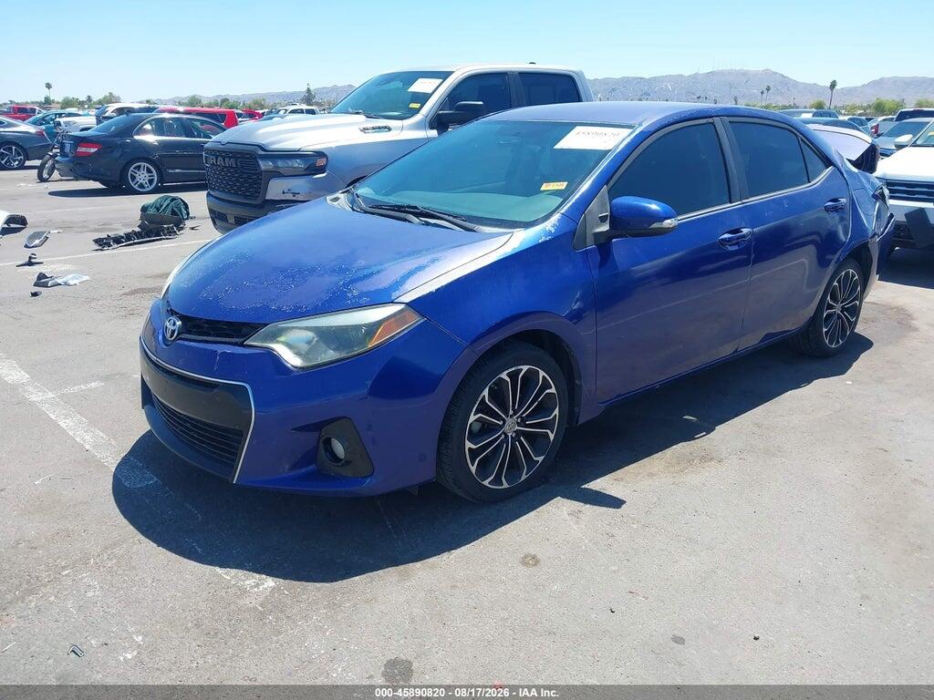 5YFBURHE5FP179765 2015 TOYOTA COROLLA photo no. 2