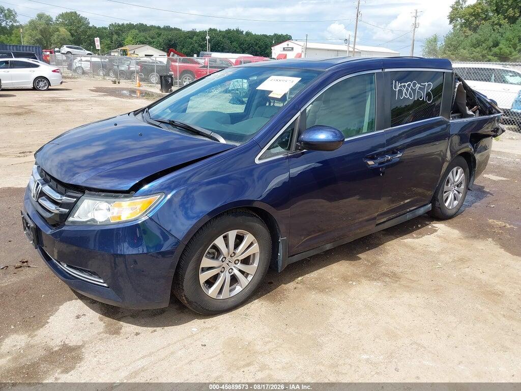 5FNRL5H63FB090193 2015 HONDA ODYSSEY photo no. 2