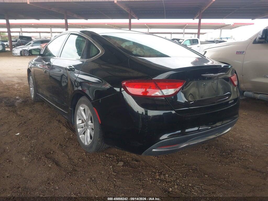 1C3CCCAB0FN503307 2015 CHRYSLER 200 photo no. 3