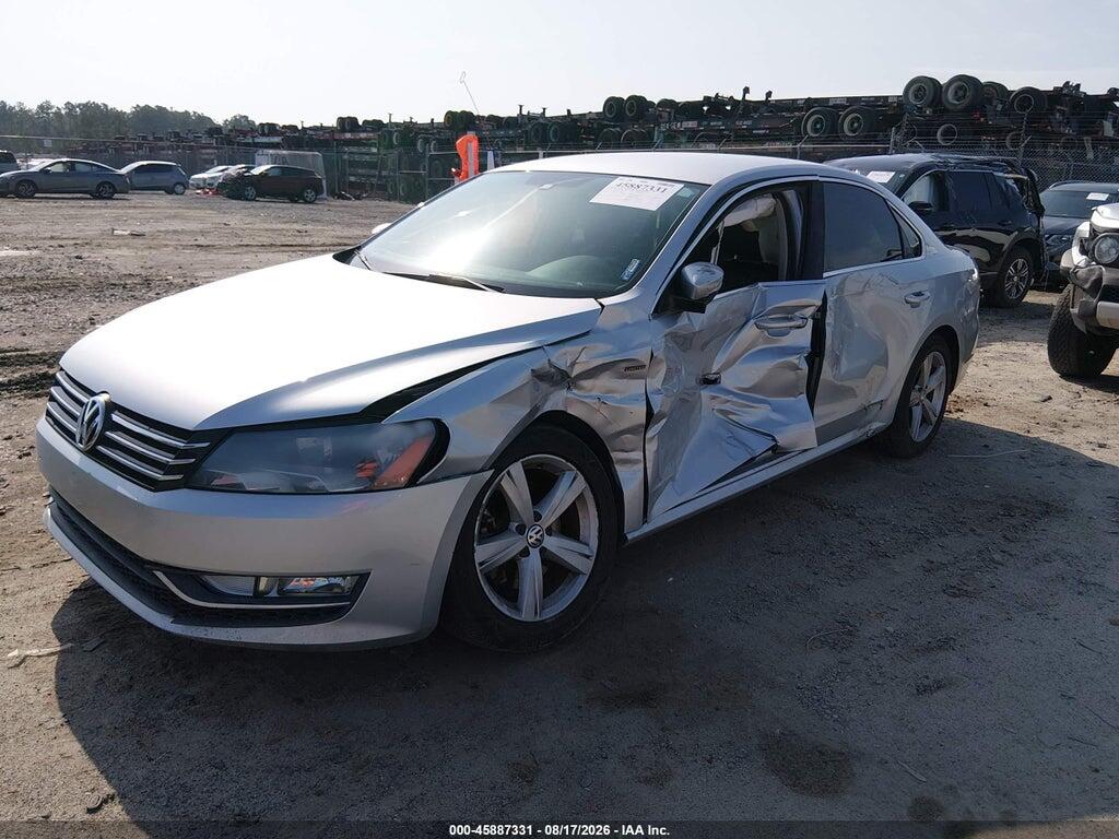 1VWAS7A34FC111428 2015 VOLKSWAGEN PASSAT photo no. 2