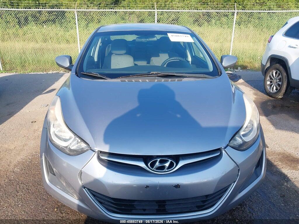 5NPDH4AEXGH755360 2016 HYUNDAI ELANTRA photo no. 12