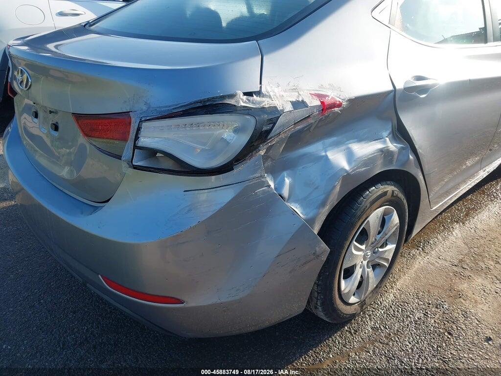 5NPDH4AEXGH755360 2016 HYUNDAI ELANTRA photo no. 6