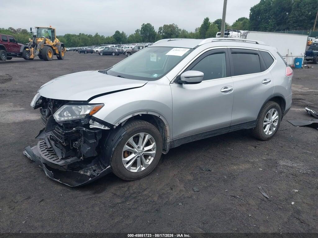 KNMAT2MV9GP713929 2016 NISSAN ROGUE photo no. 2