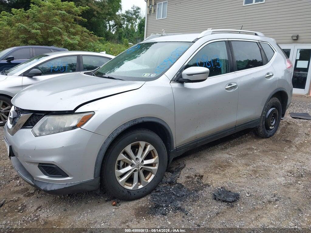 KNMAT2MV4GP634829 2016 NISSAN ROGUE photo no. 2