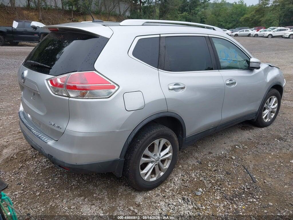 KNMAT2MV4GP634829 2016 NISSAN ROGUE photo no. 4
