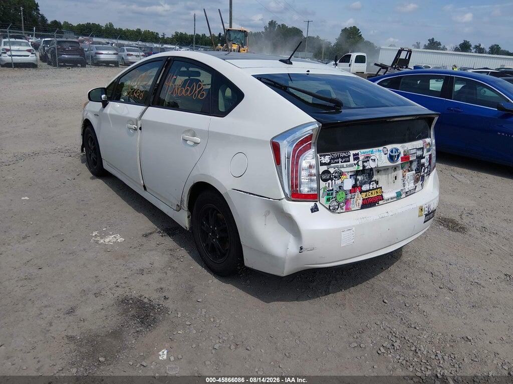 JTDKN3DU3E1827498 2014 TOYOTA PRIUS photo no. 3