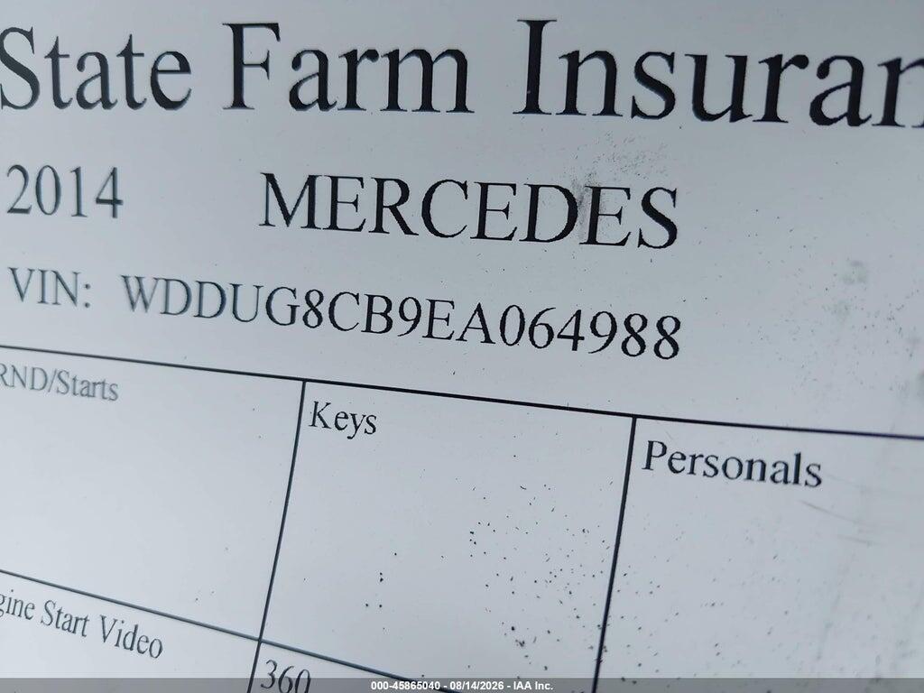 WDDUG8CB9EA064988 2014 MERCEDES-BENZ S 550 photo no. 9