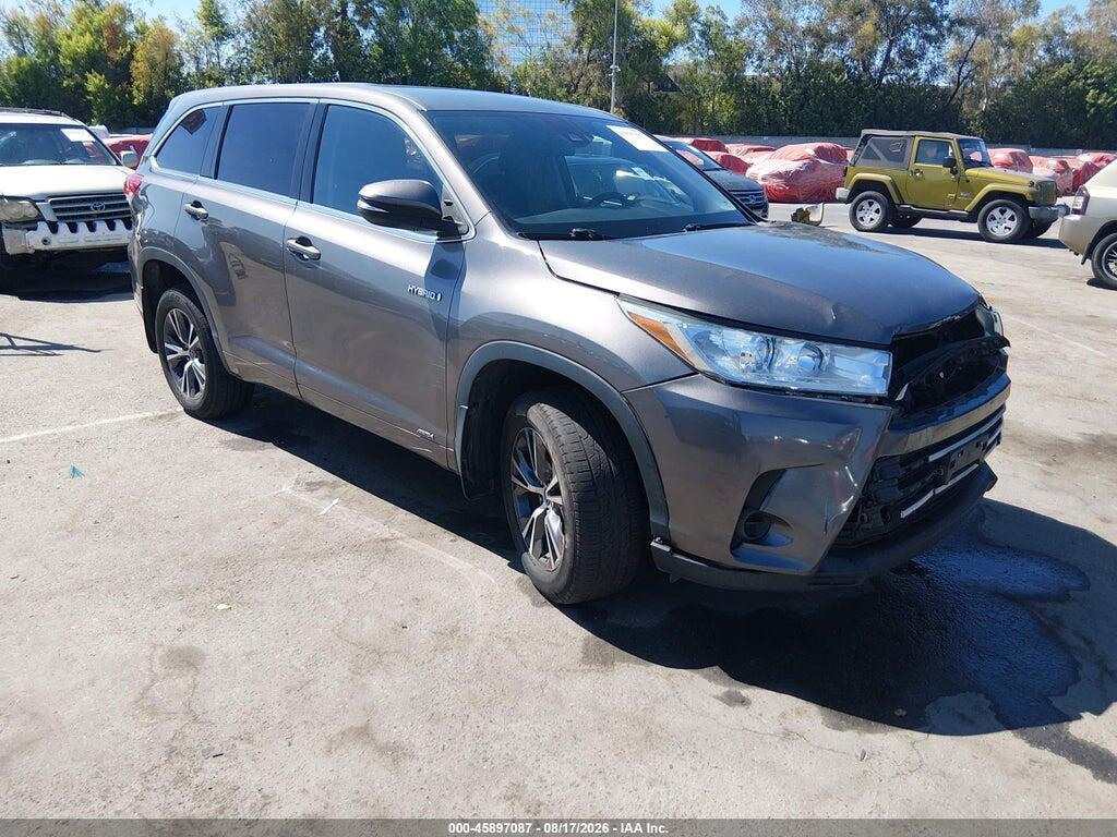 5TDBGRFH1HS022541 2017 TOYOTA HIGHLANDER HYBRID photo no. 1