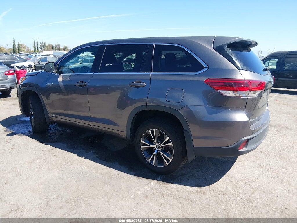 5TDBGRFH1HS022541 2017 TOYOTA HIGHLANDER HYBRID photo no. 3