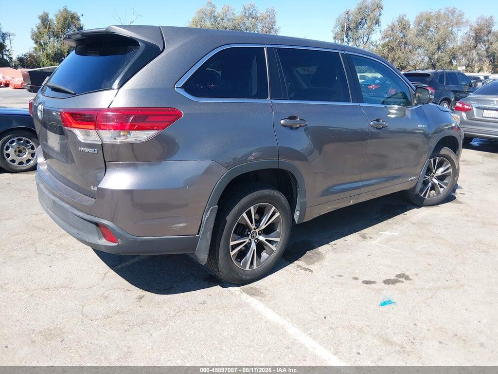 5TDBGRFH1HS022541 2017 TOYOTA HIGHLANDER HYBRID photo no. 4