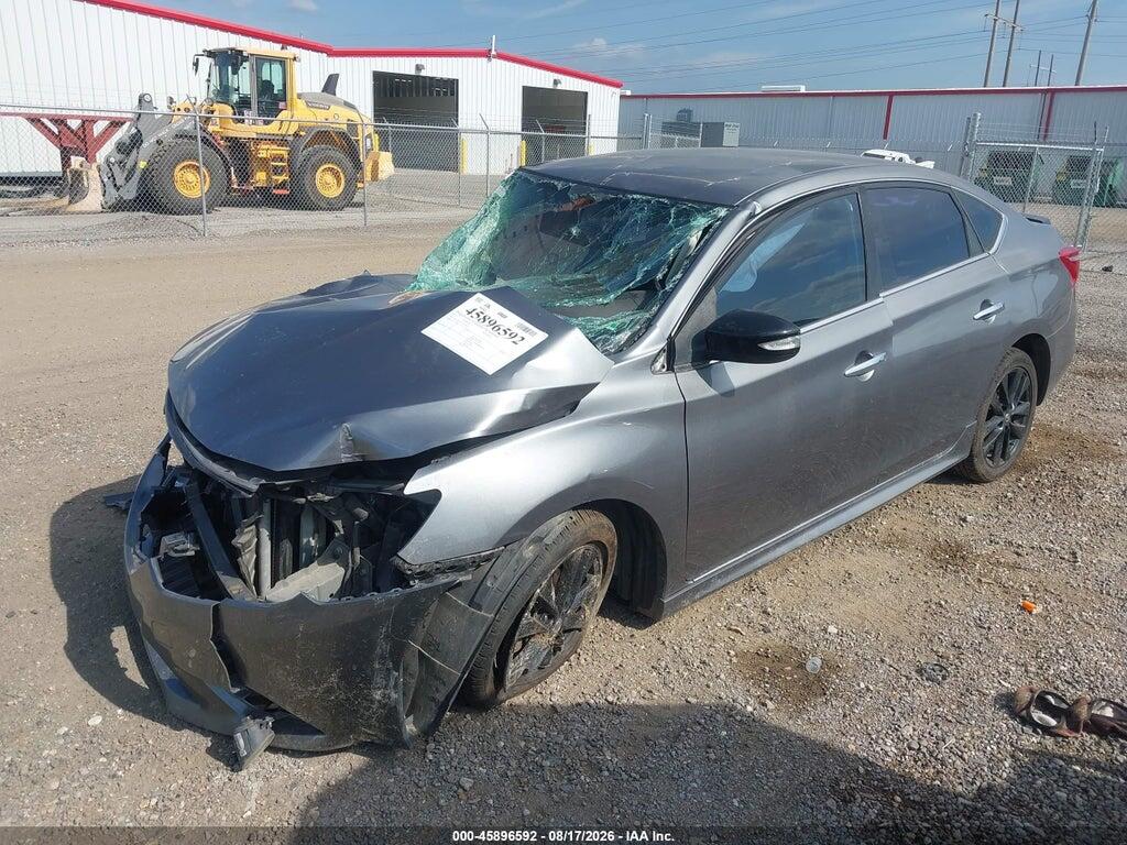 3N1AB7AP1HY306633 2017 NISSAN SENTRA photo no. 2