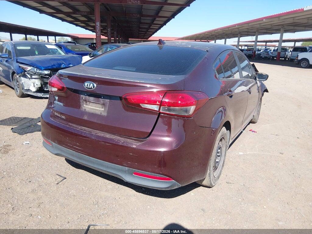 3KPFK4A73HE052636 2017 KIA FORTE photo no. 4