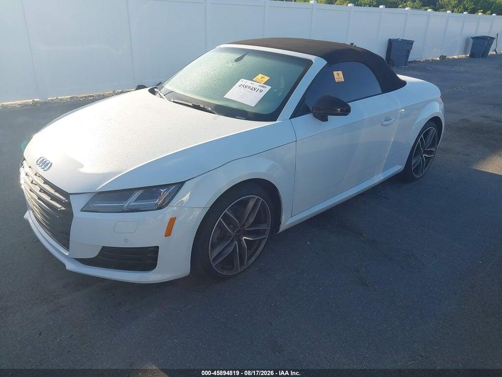 TRUT5CFV8H1003033 2017 AUDI TT ROADSTER photo no. 2