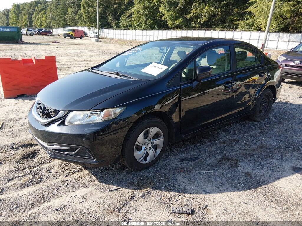 19XFB2F56FE009904 2015 HONDA CIVIC photo no. 2