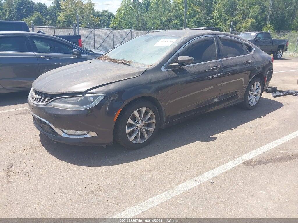 1C3CCCCG2FN582083 2015 CHRYSLER 200 photo no. 2