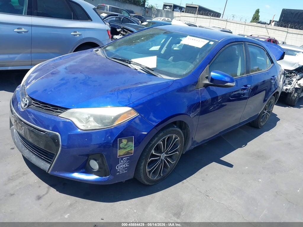 5YFBURHE5FP243979 2015 TOYOTA COROLLA photo no. 2