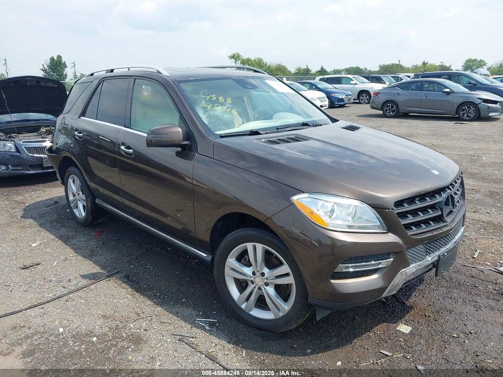 4JGDA5HB6FA532904 2015 MERCEDES-BENZ ML 350 photo no. 1