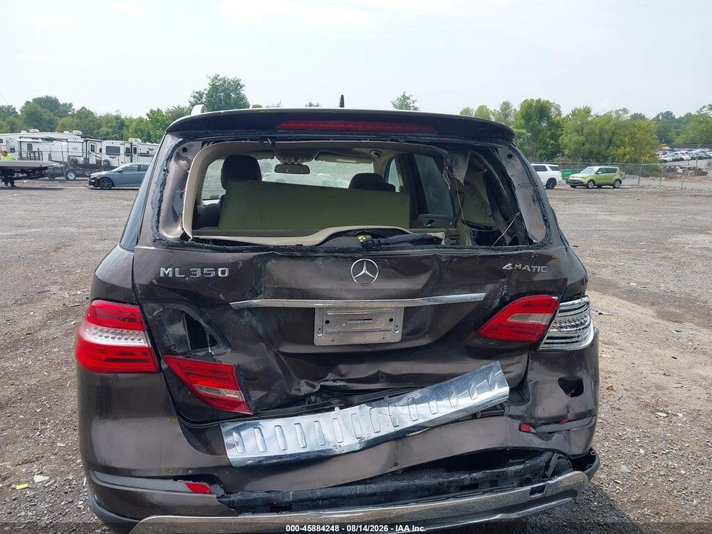 4JGDA5HB6FA532904 2015 MERCEDES-BENZ ML 350 photo no. 6