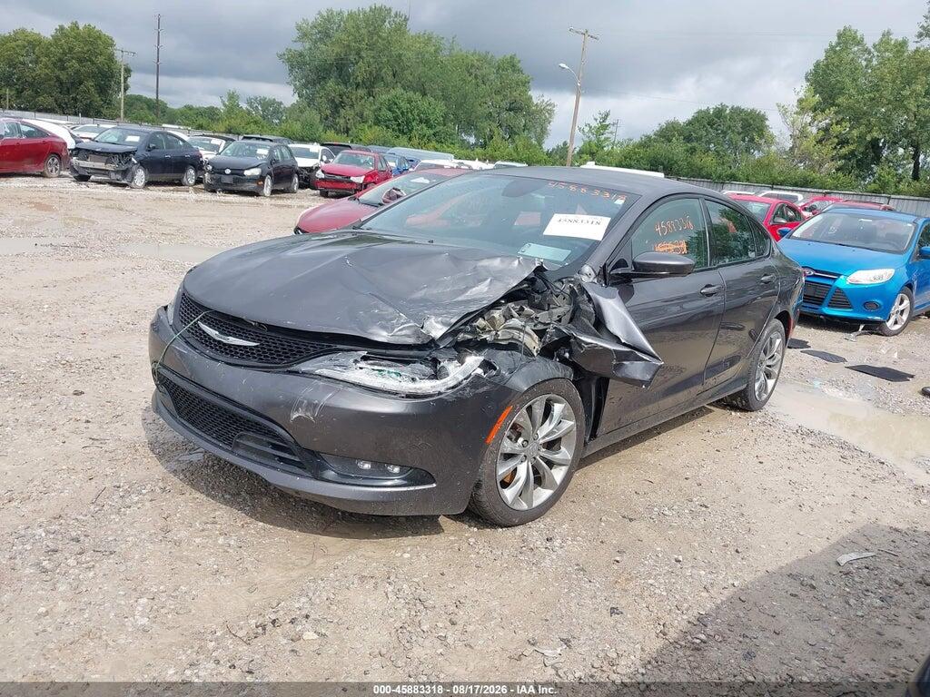 1C3CCCDG2FN627912 2015 CHRYSLER 200 photo no. 2