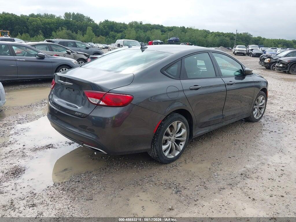 1C3CCCDG2FN627912 2015 CHRYSLER 200 photo no. 4