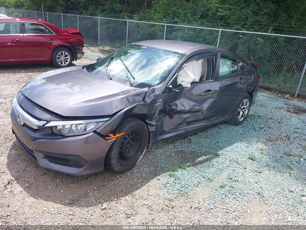 19XFC2F54GE087936 2016 HONDA CIVIC photo no. 2