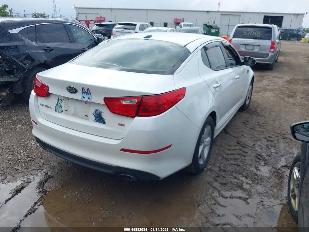 KNAGM4A76F5551709 2015 KIA OPTIMA photo no. 4