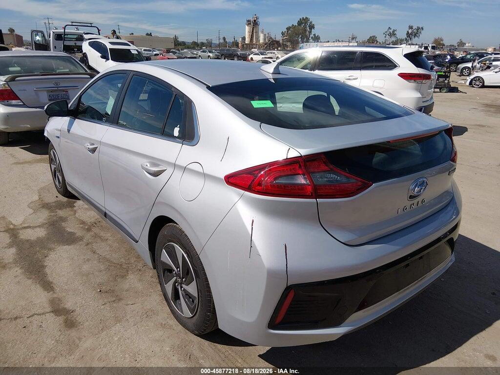 KMHC75LC2JU072187 2018 HYUNDAI IONIQ HYBRID photo no. 3