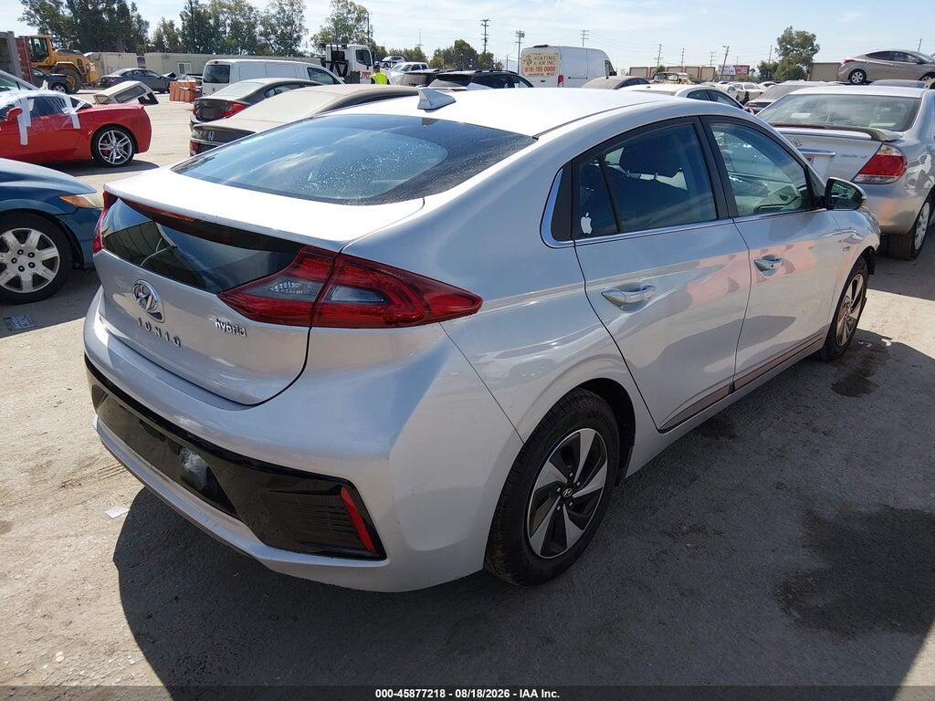 KMHC75LC2JU072187 2018 HYUNDAI IONIQ HYBRID photo no. 4