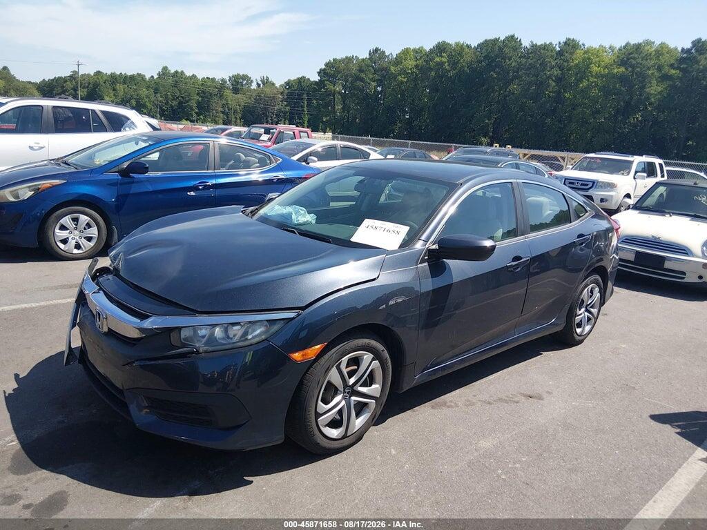 19XFC2F57GE235674 2016 HONDA CIVIC photo no. 2