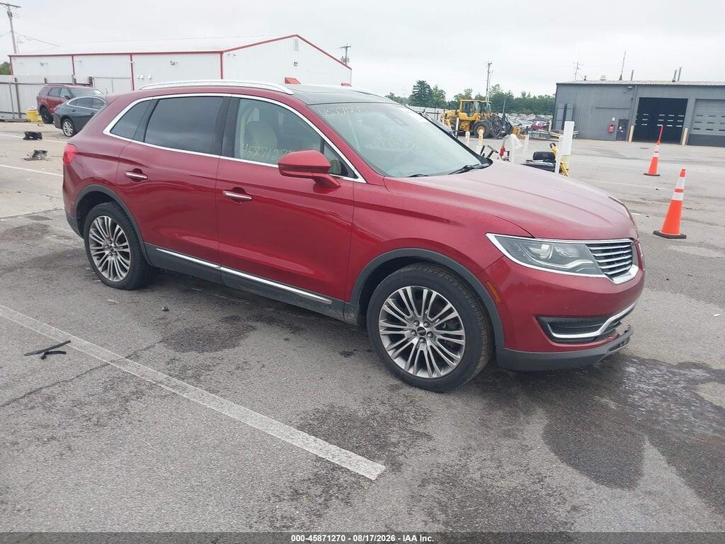 2LMTJ8LR1GBL74466 2016 LINCOLN MKX photo no. 1
