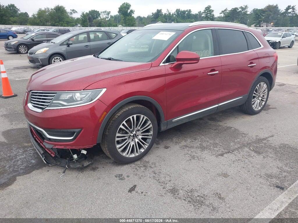2LMTJ8LR1GBL74466 2016 LINCOLN MKX photo no. 2