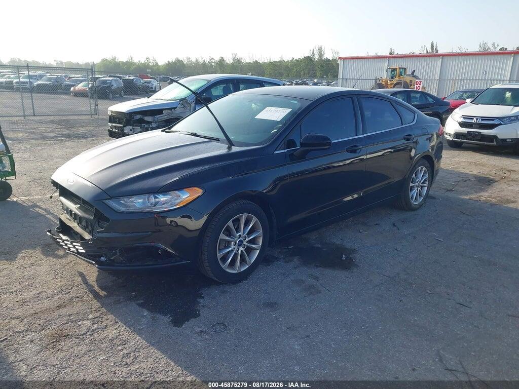 3FA6P0HD4HR166391 2017 FORD FUSION photo no. 2