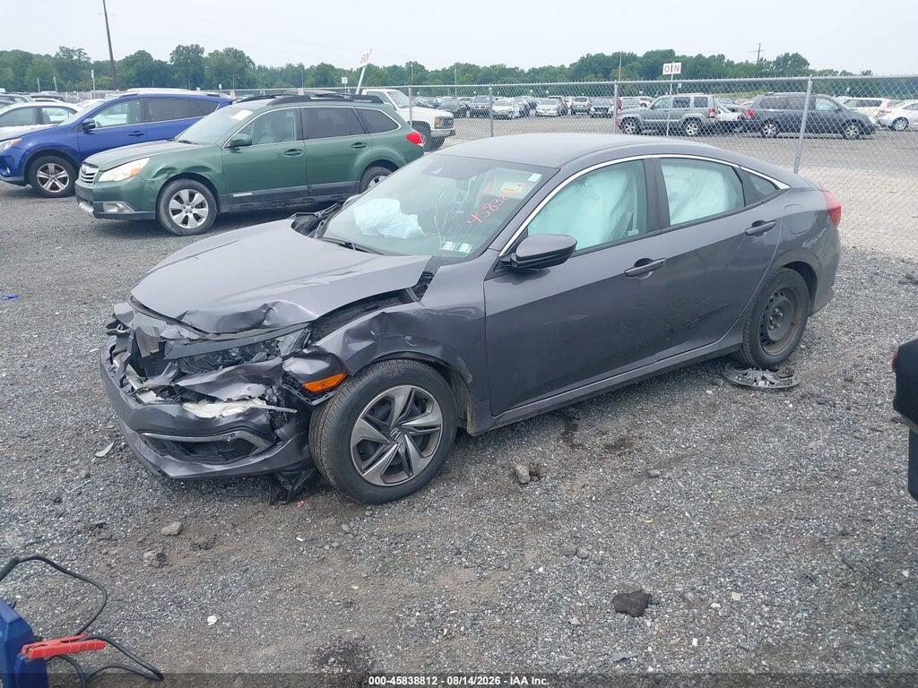 2HGFC2F62KH575631 2019 HONDA CIVIC photo no. 2