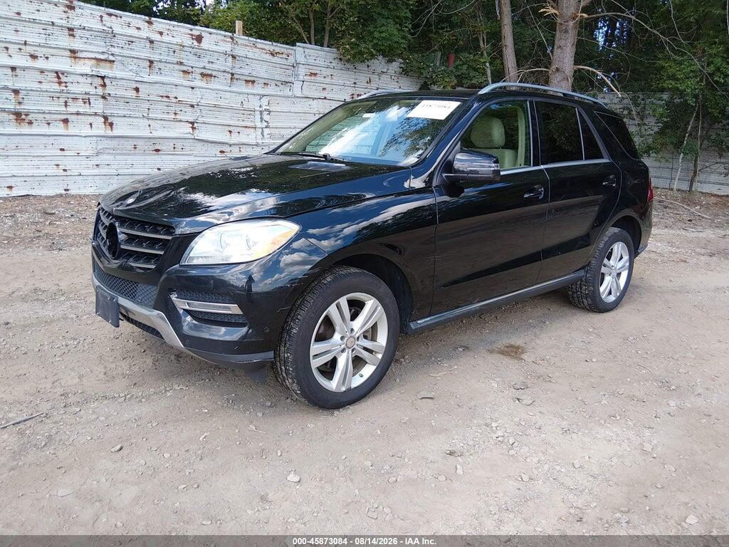 4JGDA5HB9FA585323 2015 MERCEDES-BENZ ML 350 photo no. 2