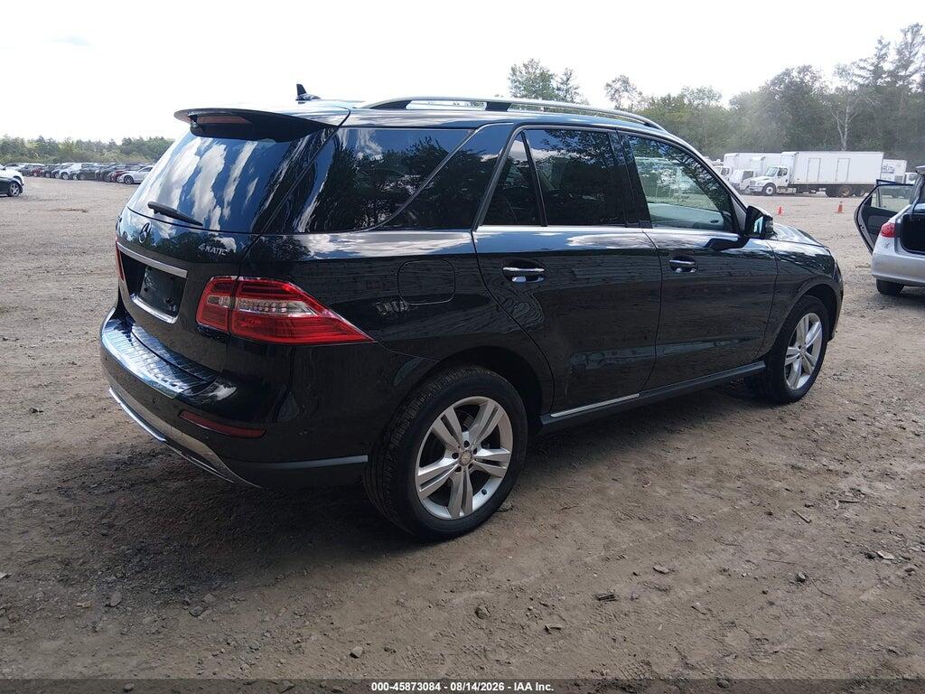 4JGDA5HB9FA585323 2015 MERCEDES-BENZ ML 350 photo no. 4