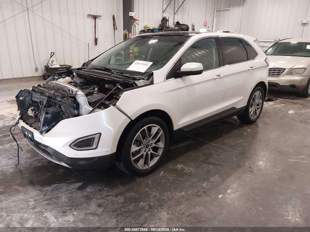 2FMPK4K98HBB52044 2017 FORD EDGE photo no. 2