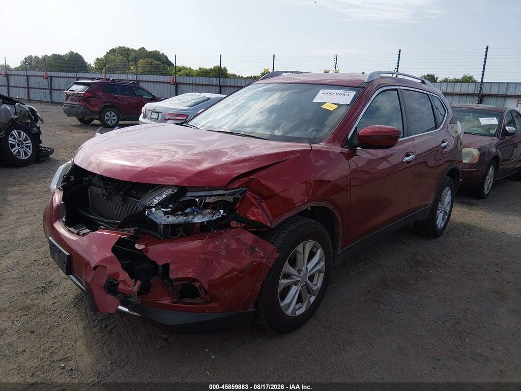 KNMAT2MV8GP635787 2016 NISSAN ROGUE photo no. 2