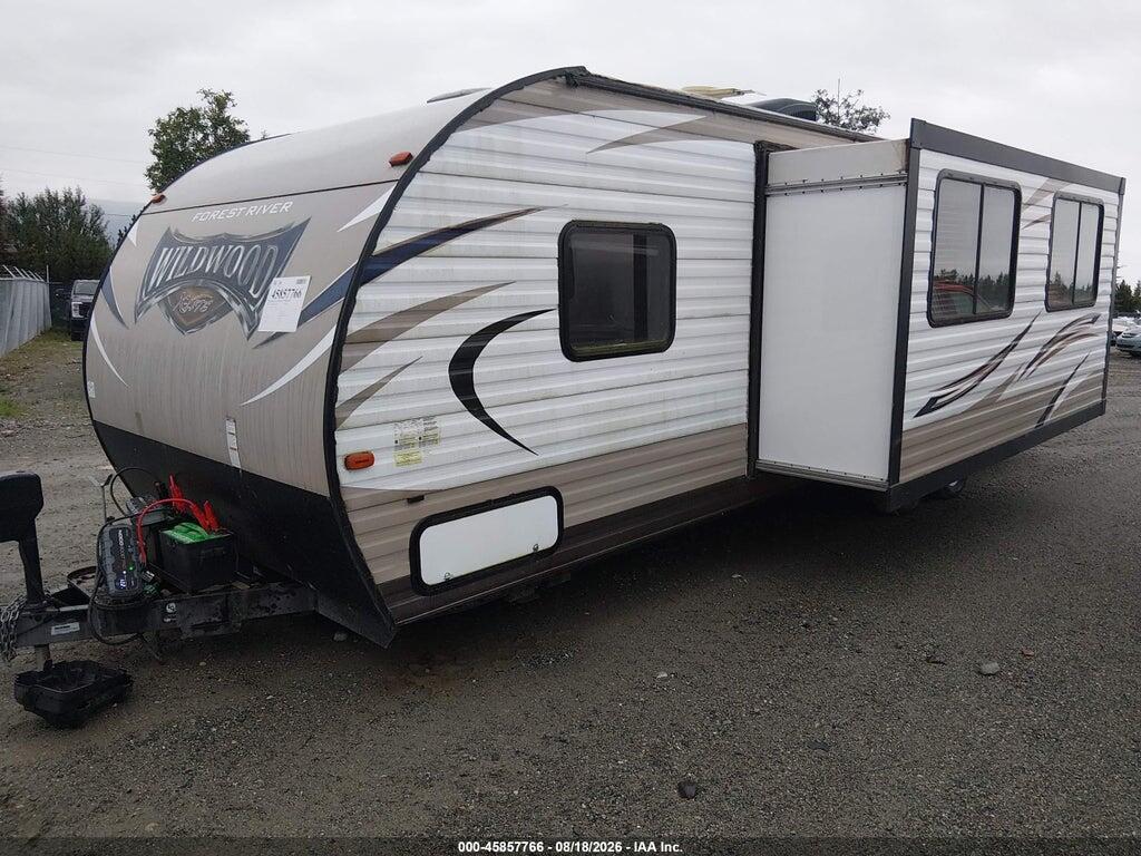 4X4TWDB26HT139877 2016 FOREST RIVER WILDWOOD photo no. 2