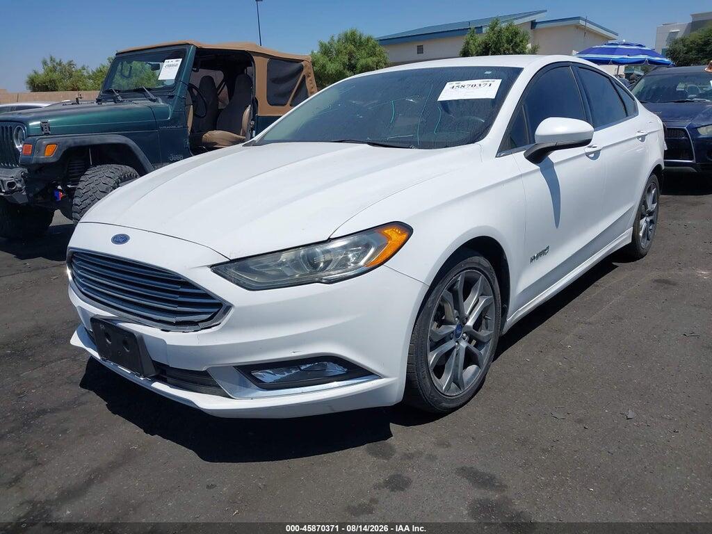3FA6P0LUXHR408043 2017 FORD FUSION HYBRID photo no. 2