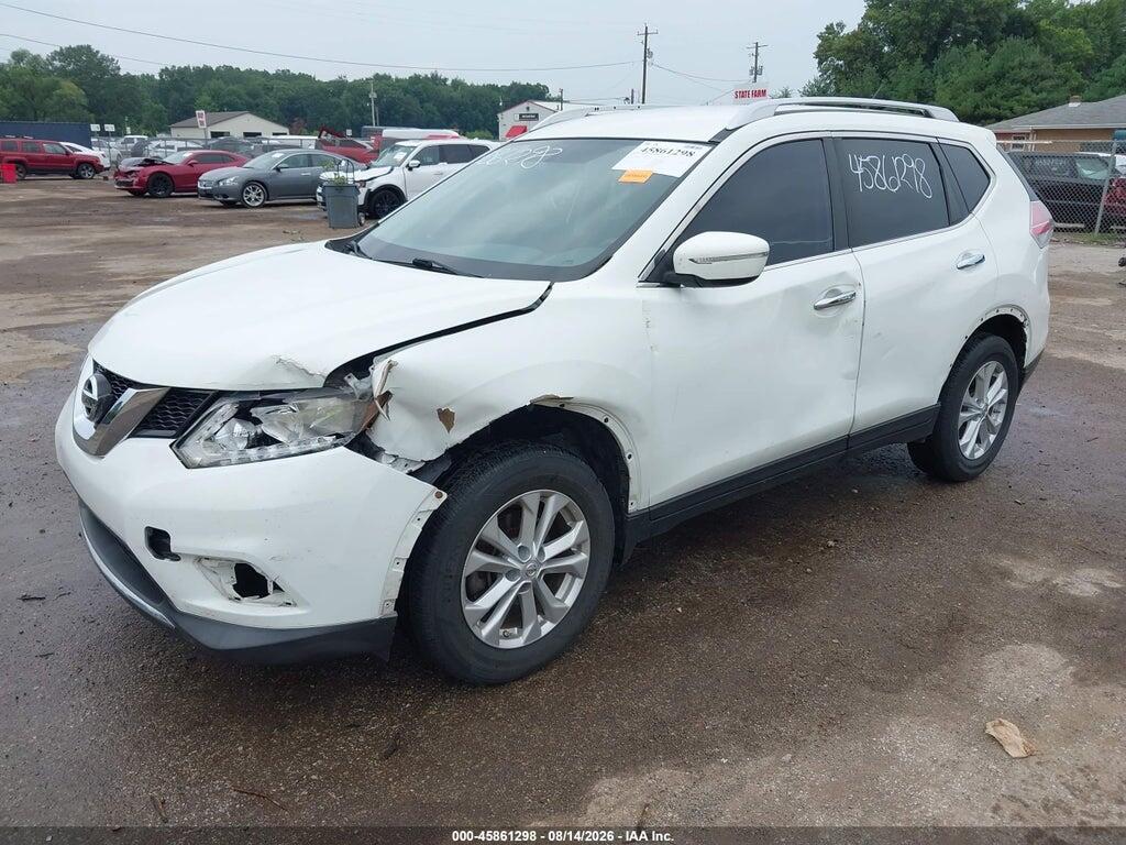 KNMAT2MV7FP584300 2015 NISSAN ROGUE photo no. 2