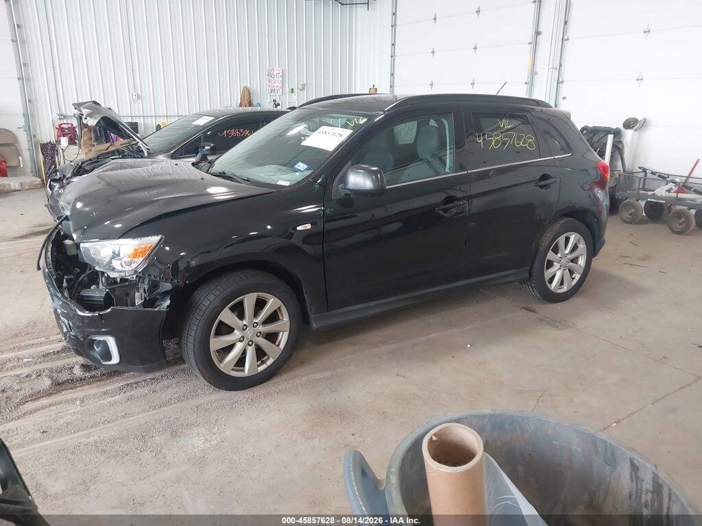 4A4AP4AUXFE048795 2015 MITSUBISHI OUTLANDER SPORT photo no. 2